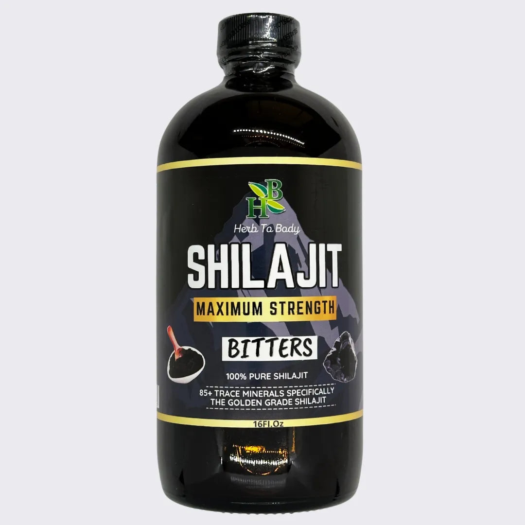 Shilajit Liquid Bitters Supplement