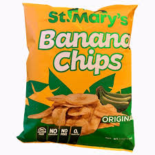 St Mary's Banana Chips 2.5oz